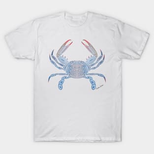 Tribal Blue Crab T-Shirt